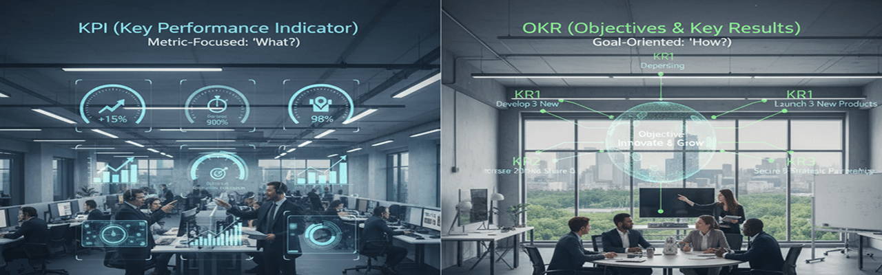 Performance Management System : KPI vs OKR